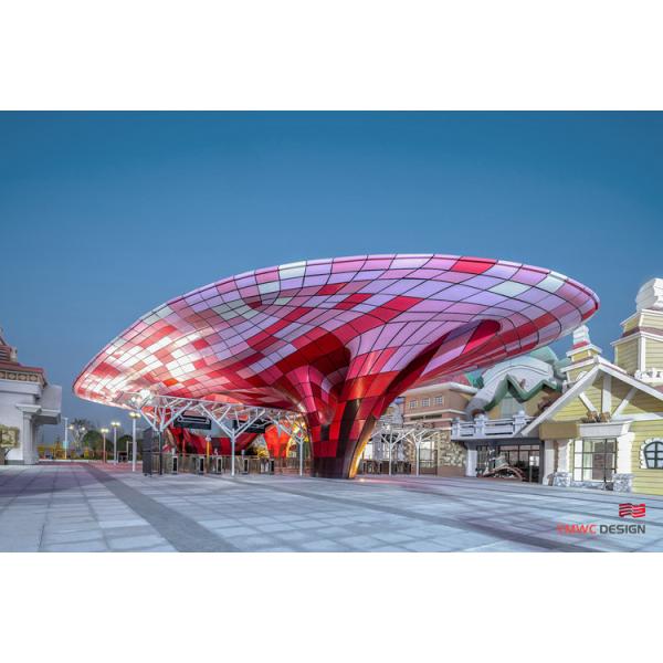 Large Steel Landscape Sculpture Outdoor Art Decoration Creative Installation for Decor
