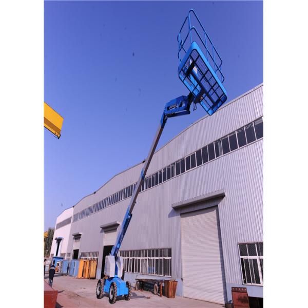 Self Propelled Telescopic Boom Lift S-66J High Strength Steel Material Dimensional Stable