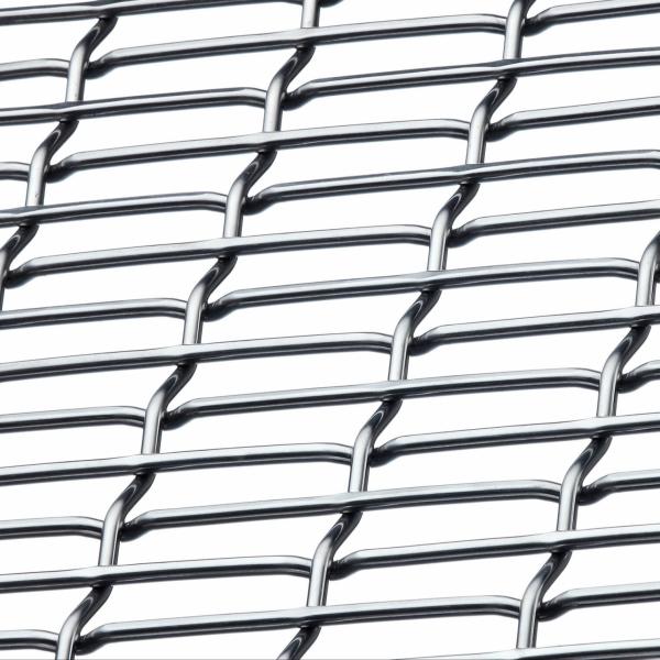 Gold Color Architectural Decoration Stainless Steel Woven Cable Rod Wire Mesh Sheet