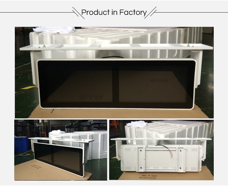 Установленного экран 18.5Inch 220V потолком LCD игрока/двойника рекламы автобуса