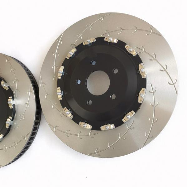 Rotor 390*32mm dos discos do freio do carro do ferro para a roda R35 traseira GTR de Nissan