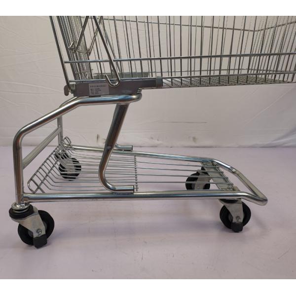 CE 125L Chain Store Supermarket Grocery Cart Metal Wire Trolley