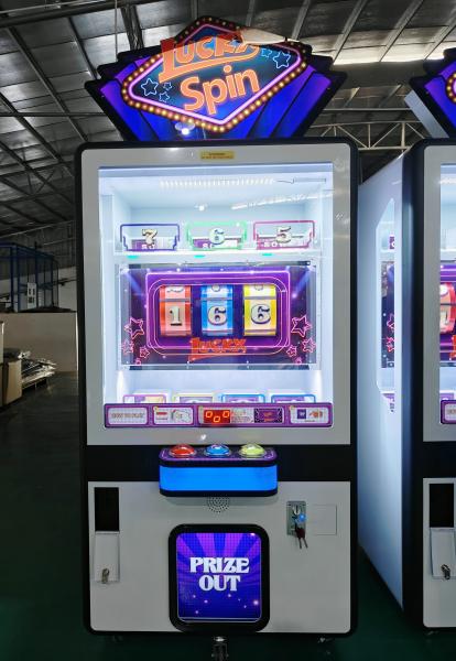 Lucky spin prize machine prize rolling gift machine coin operated game machine