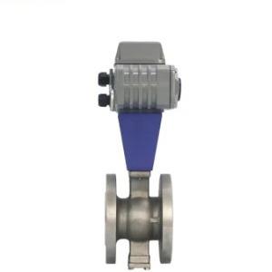 ASME Motorized Electric Ball Valve High Temperature Stainless Steel Ball Valves
