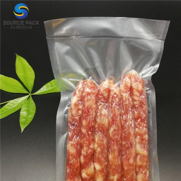 Food Grade Embossed Vacuum Bags Packaging Nylon PA PE for Meat Chicken Rice