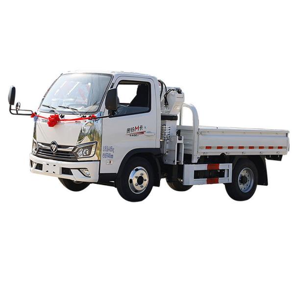 Good Quality Price Foton 4x2 Small Truck 1.5ton Folding Arm Truck Mounted Crane
