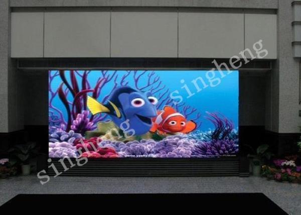 Digital Large LED indoor Advertising Screens 3mm Pixel Pitch Brightness >1200 nits