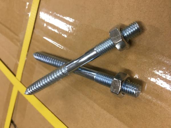 Durable Toilet Seat Nut And Bolt For Toilet Bowl Water Heater Fixed Installation