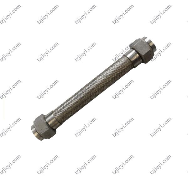 Male connection stainless steel 304 high pressure steam metal braided hose outer braided mesh sleeve