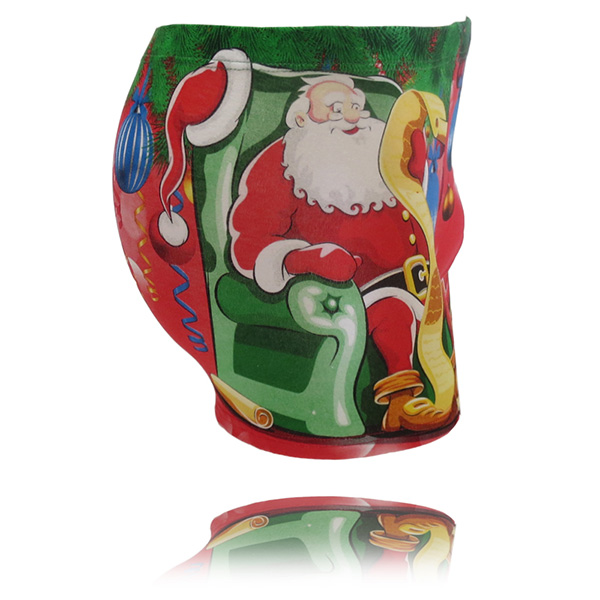 New Style Underwear Men underwear funny Print Cotton Men Boxer Sexy Brand Cuecas Cool Men
