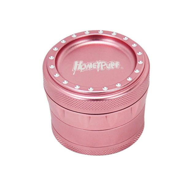 63mm Four Layer Premium Herb Grinder Aluminum Alloy 133g Light Weight