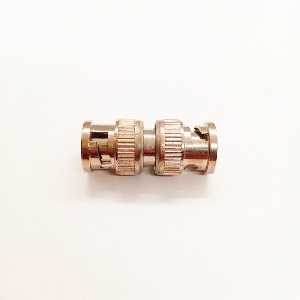 RF Adapter BNC-JJ BNC Male To Male Nickel Plated Brass Connector