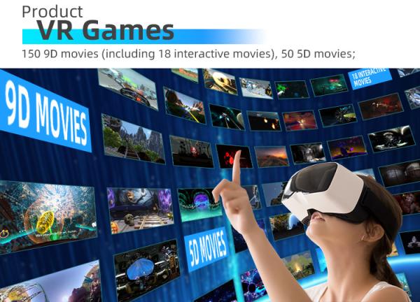 Simulador de 2 jogos dos assentos VR