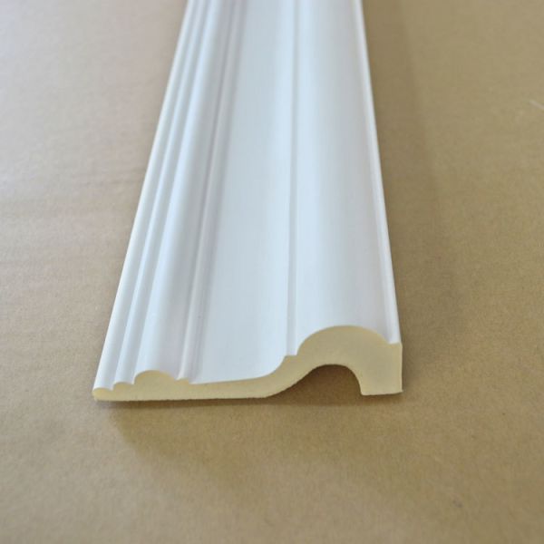 GD-85112 100mm OEM Service Heat-Insulated Paintable PU Plain Plastic Chair Rails
