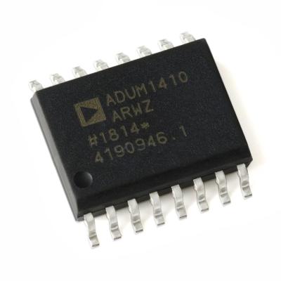 ADUM1410ARWZ Novos e originais Componentes Eletrônicos em estoque Circuito Integrado IC SOIC-16 ADUM1410ARWZ