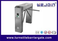 Tourniquet piétonnier d'empreinte digitale de trépied de porte de sécurité de contrôle d'accès pour l'entrée d'usine