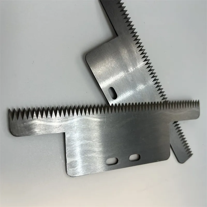 Plastic Paper Cutting Knives Teeth Cutting Blade Packaging Serrated Teeth Saw Blade