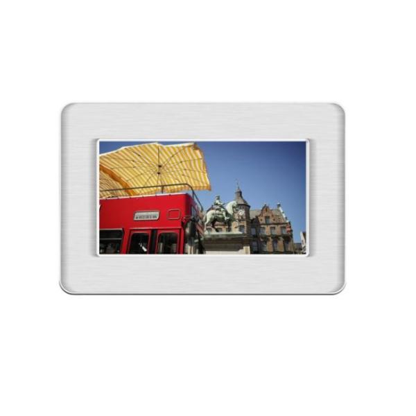 Placa de decodificador de porta-retratos digital com sensor corporal e porta-retrato digital de 7 polegadas por indução corporal