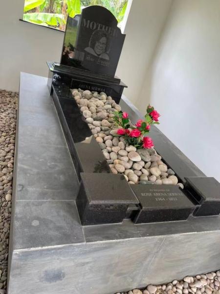 18mm Black Galaxy Granite Tiles For Tomb Headstone  Stair Paving