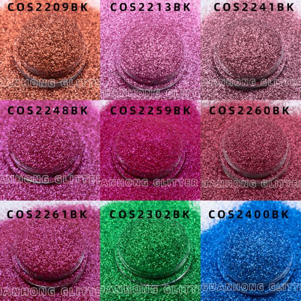 Metallic Rainbow Purple Eye Glitter Powder For Body Makeup High Flash Cosmetic Grade