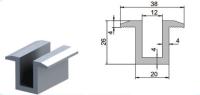 Mid Clamp Solar Panel Roof Mounts Solar Roof Mounting Systems With Cutting / Drilling / Punching