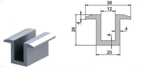 O telhado meados de do painel solar da braçadeira monta sistemas solares da montagem do telhado com o corte/o furo/que perfura