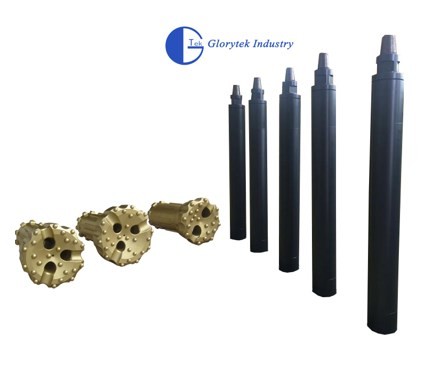 High Air Pressure Dth Drilling Hammer Mining Compatible With Bit Shank DHD Ql Mission