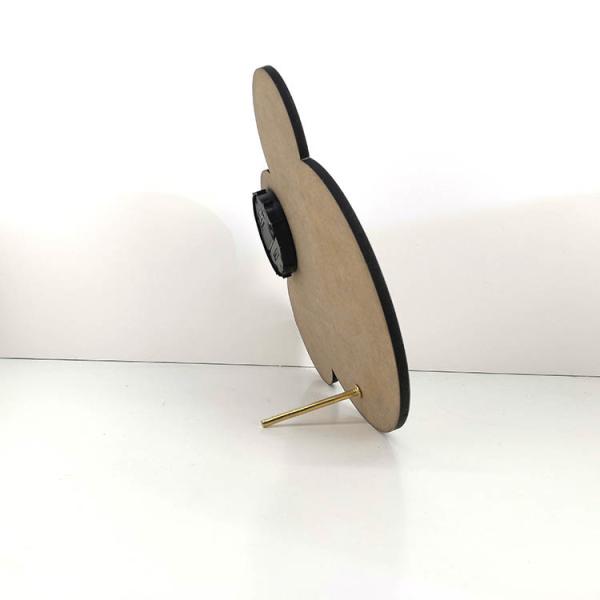 Wooden 137g Sublimation Alarm Clock For Table