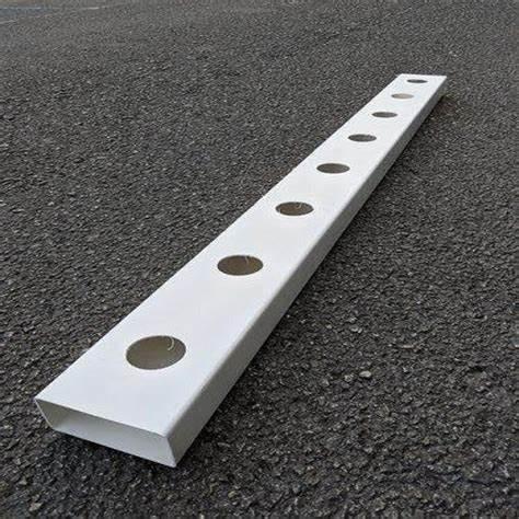Temperature Suitable Agricultural Greenhouse Farming Pipe Hydroponics Rectangular Round Plastic Tube