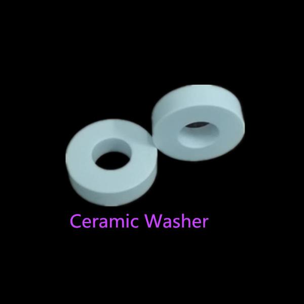 High Strength Alumina Ceramic Washers For Insulation , Wear Resistance Ceramic Rings