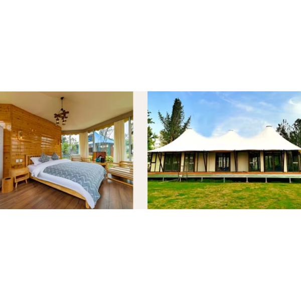 Роскошный современный отель палатка отель курорт и сад кемпинг палатка с ванной