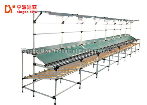 Heavy Duty Industrial Roller Track , Semi Automatic Production Line With Lean Pipe
