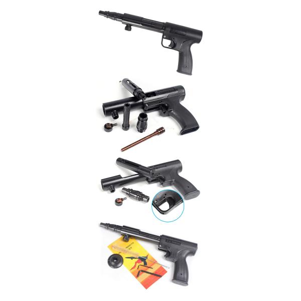 Black Automatic Ejection Shooting Nail Gun Fastening Tool with and Consistent Results