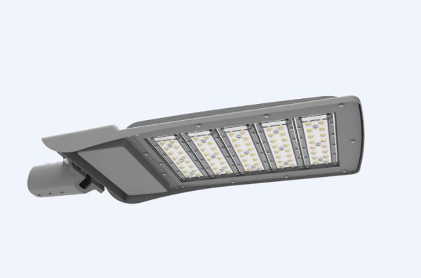 180W Street Light LED Shoebox Parking Lot Area Light With Photocell Sensor 10KV