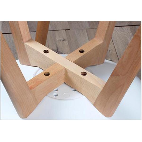 Tulip Beech Wooden Chair Frame Impact Resistance With Clear Texture