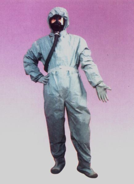 Vestuário de proteção do produto químico do equipamento do terrorismo do contador da prova do alcaloide