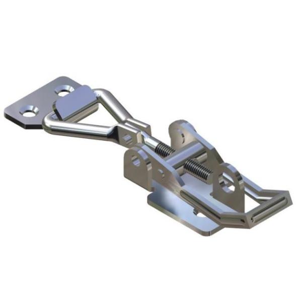 SUS201 Rustproof Adjustable Toggle Latch With Keyhole Quick Release