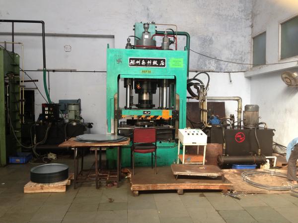 Straight Sided 100T Double Action Hydraulic Drawing Press Machine With Touch Screen