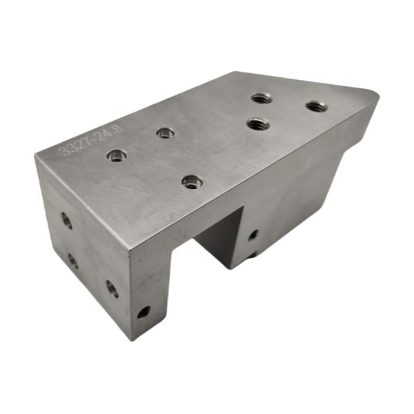 Tratamiento por chorro de arena Servicios de fresado CNC para piezas de acero inoxidable