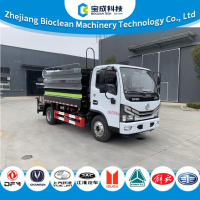 7.3T 2700L Water Spray Mist Cannon Truck With Q23-136E60 Driving Motor