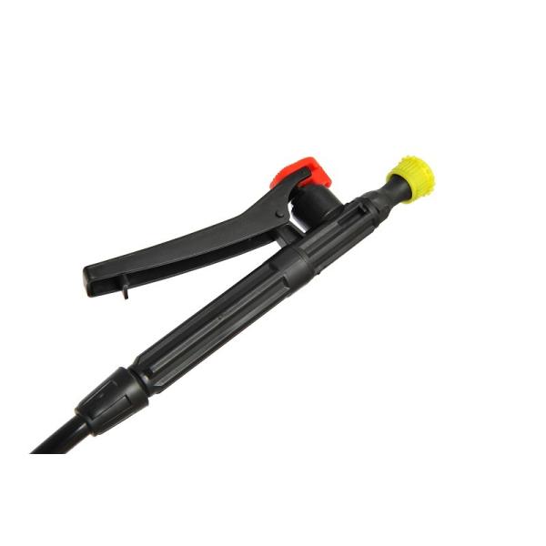 Yellow Portable 12L pressure eyewash equipment, portable emergency ABS eye wash station