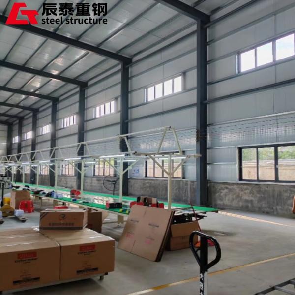 Uniform Steel Material Strong Plastic Deformation Ability for steel structure warehouse