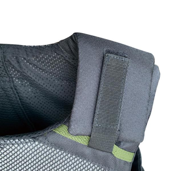 Black Horse Riding Body Protection Vest Sport Protective Gear