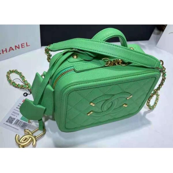 Caviar Skin Womens Luxury Handbag , 17cm Cowhide Shoulder Bag