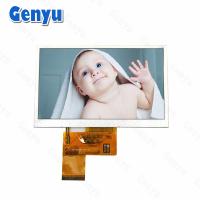 Affichage LCD TFT de 5 pouces TN Transmissif 800x480 Résolution 40PIN Parallèle RVB 24 bits