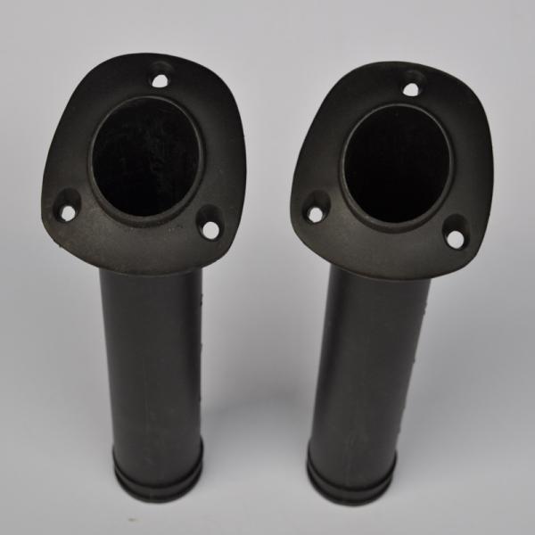 MARINE BOAT PLASTIC NYLON BLACK FISHING ROD HOLDER ONE PC