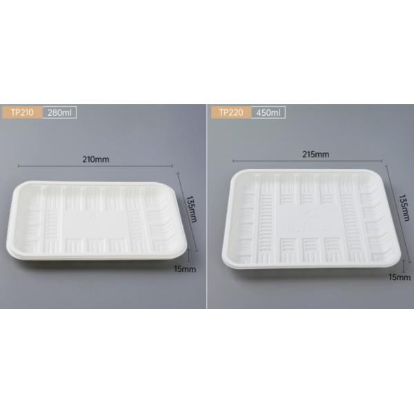 плиты Degradable майцены 52g устранимые для свежего подноса фрукта и овоща