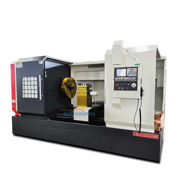 CK61125 Heavy Duty Horizontal CNC Metal Lathe 0.01mm Positioning Accuracy