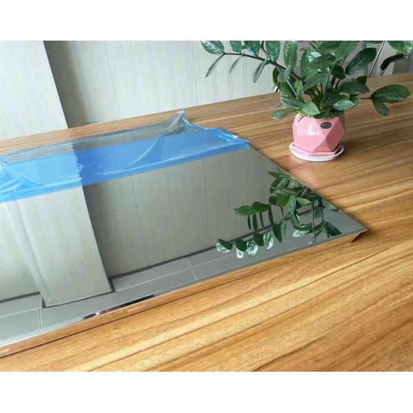 600x600mm Polished Mirror Aluminum Gusset Plate For Metro Station