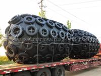Sling Type Yokohama Type Rubber Pneumatic Fender For Docks